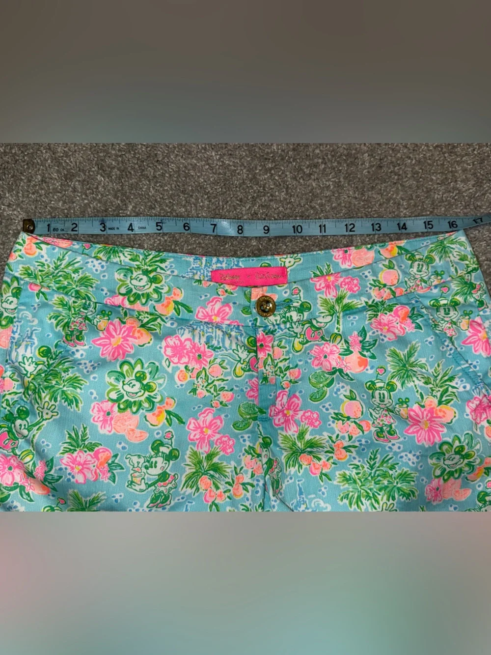 Lilly Pulitzer x Disney Buttercup shorts size 4